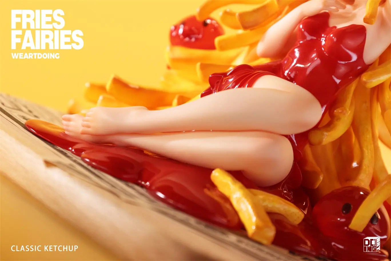 WeArtDoing Studio - Sleeping Beauty-Fries Fairies-Classic Ketchup & Fairies-Wasabi (Licensed)