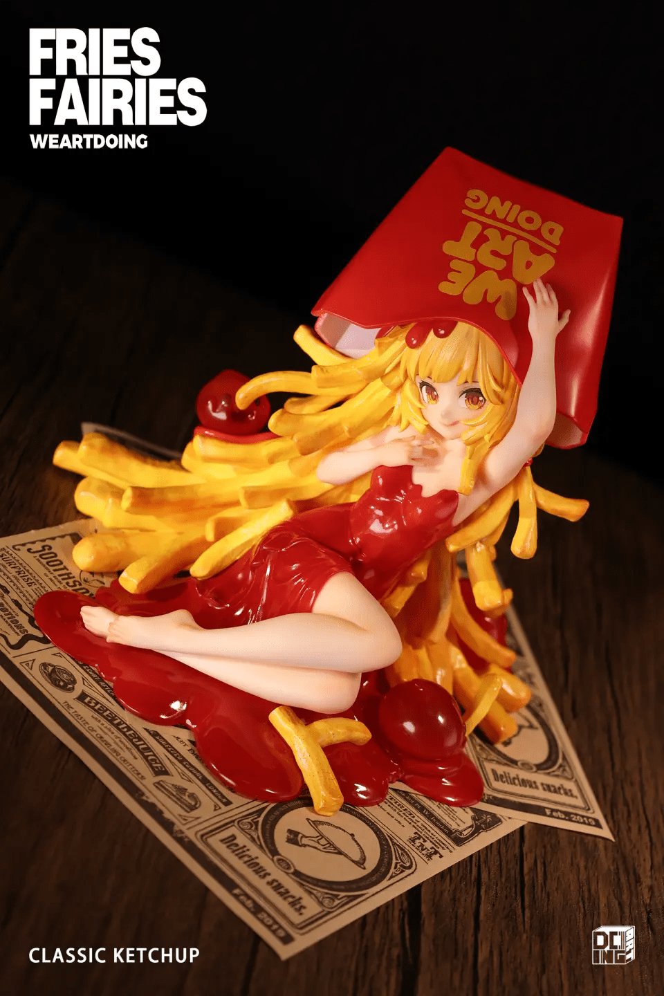 WeArtDoing Studio - Sleeping Beauty-Fries Fairies-Classic Ketchup & Fairies-Wasabi (Licensed)