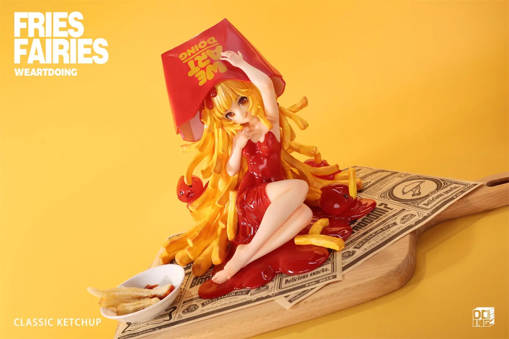 WeArtDoing Studio - Sleeping Beauty-Fries Fairies-Classic Ketchup & Fairies-Wasabi (Licensed)