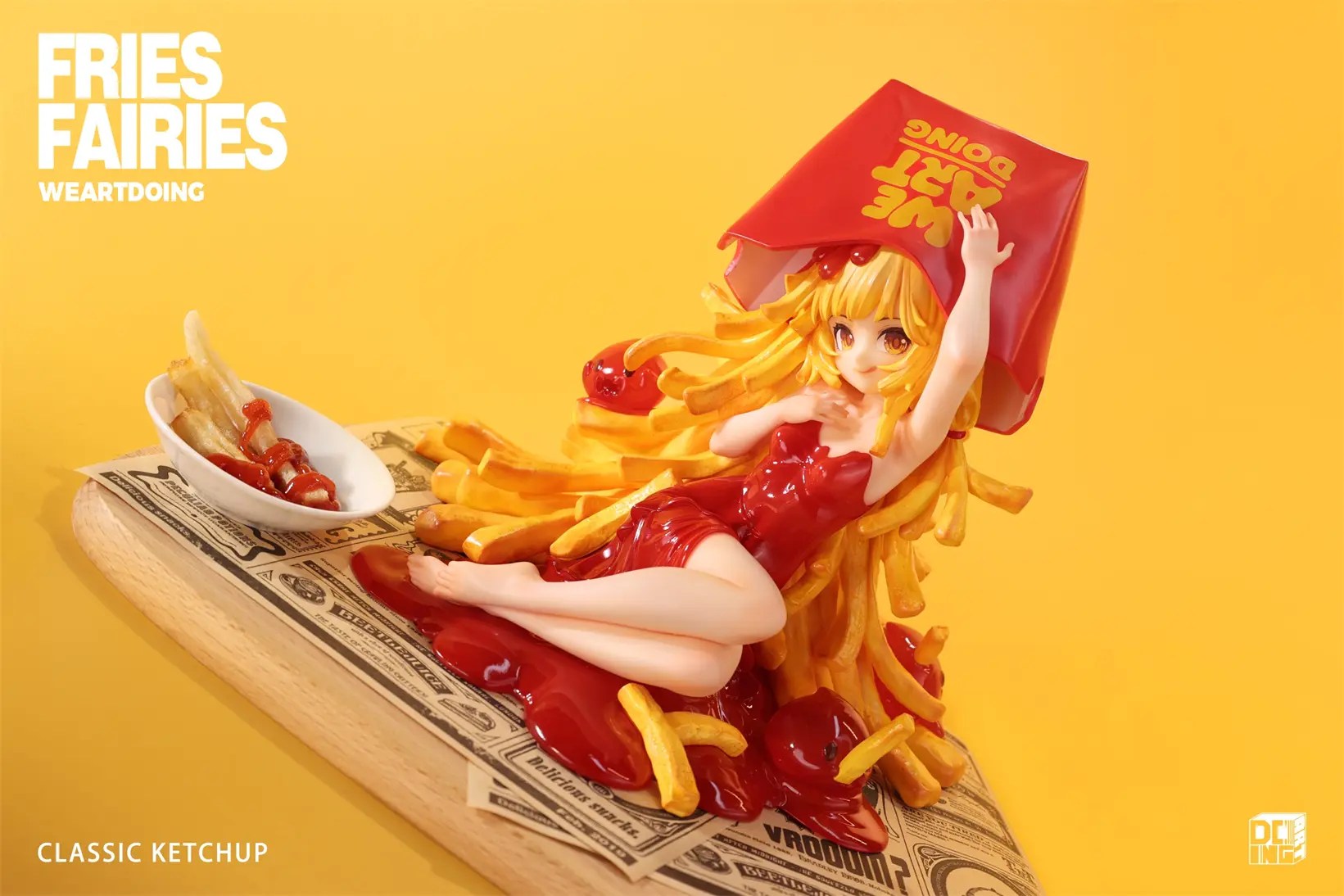 WeArtDoing Studio - Sleeping Beauty-Fries Fairies-Classic Ketchup & Fairies-Wasabi (Licensed)
