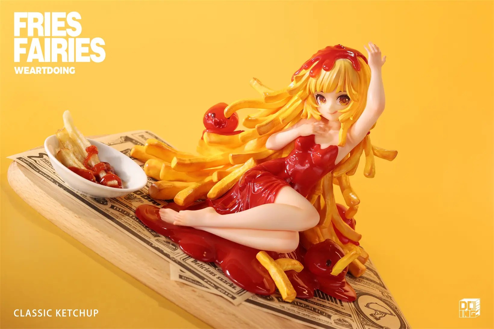 WeArtDoing Studio - Sleeping Beauty-Fries Fairies-Classic Ketchup & Fairies-Wasabi (Licensed)