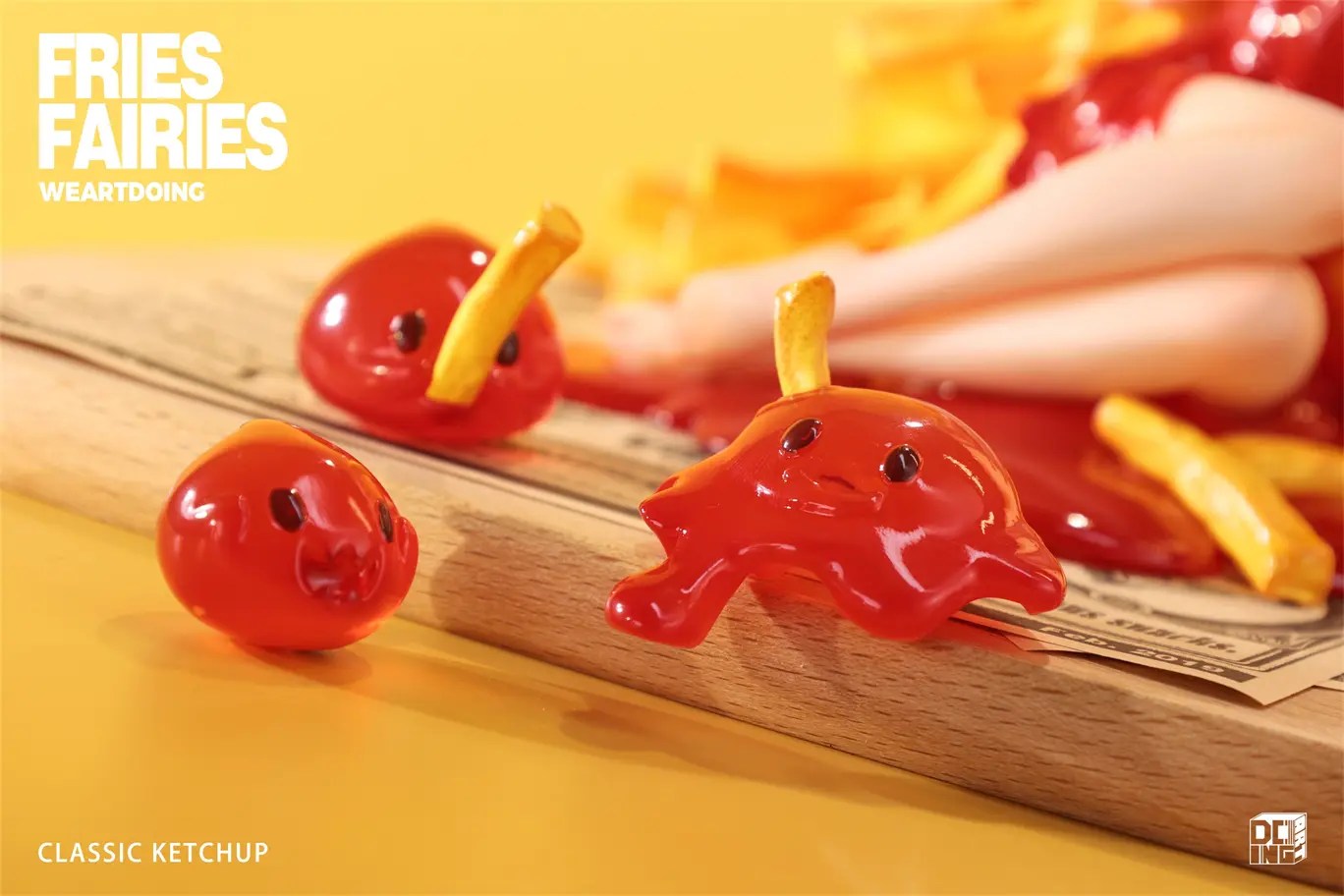 WeArtDoing Studio - Sleeping Beauty-Fries Fairies-Classic Ketchup & Fairies-Wasabi (Licensed)