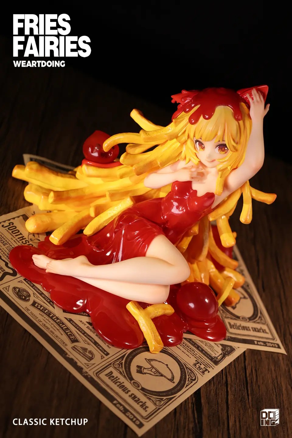 WeArtDoing Studio - Sleeping Beauty-Fries Fairies-Classic Ketchup & Fairies-Wasabi (Licensed)