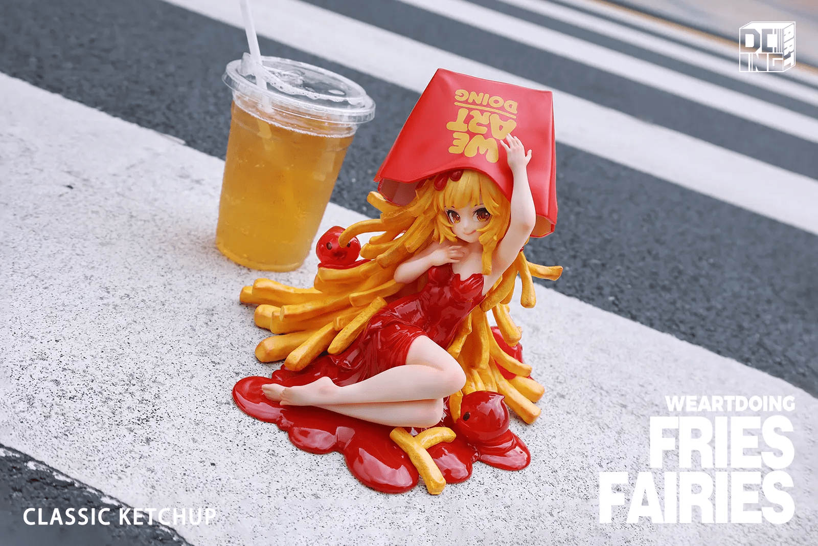WeArtDoing Studio - Sleeping Beauty-Fries Fairies-Classic Ketchup & Fairies-Wasabi (Licensed)