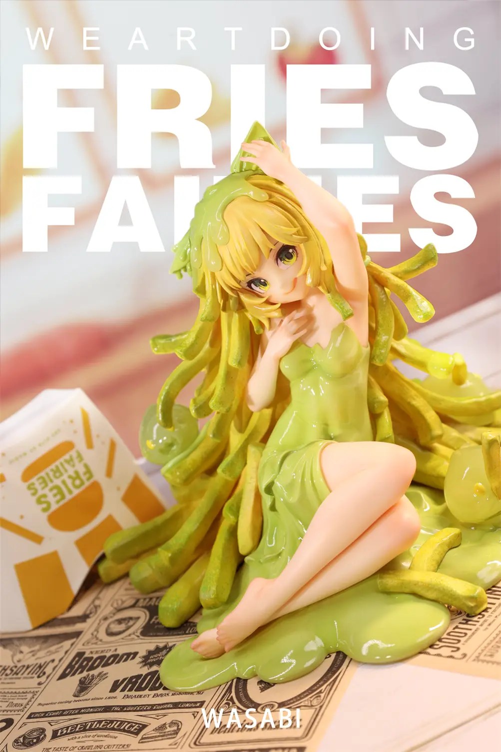 WeArtDoing Studio - Sleeping Beauty-Fries Fairies-Classic Ketchup & Fairies-Wasabi (Licensed)