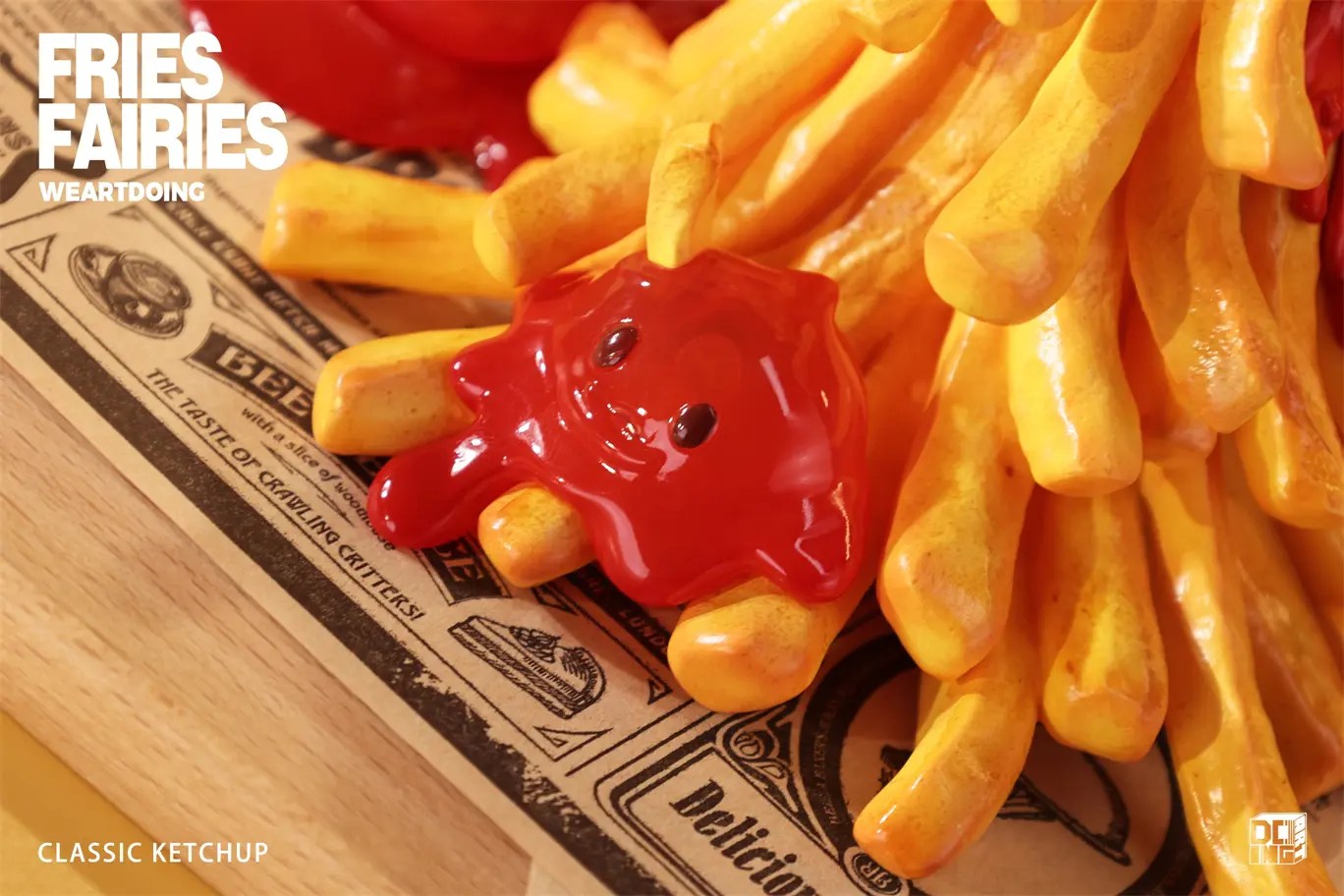 WeArtDoing Studio - Sleeping Beauty-Fries Fairies-Classic Ketchup & Fairies-Wasabi (Licensed)