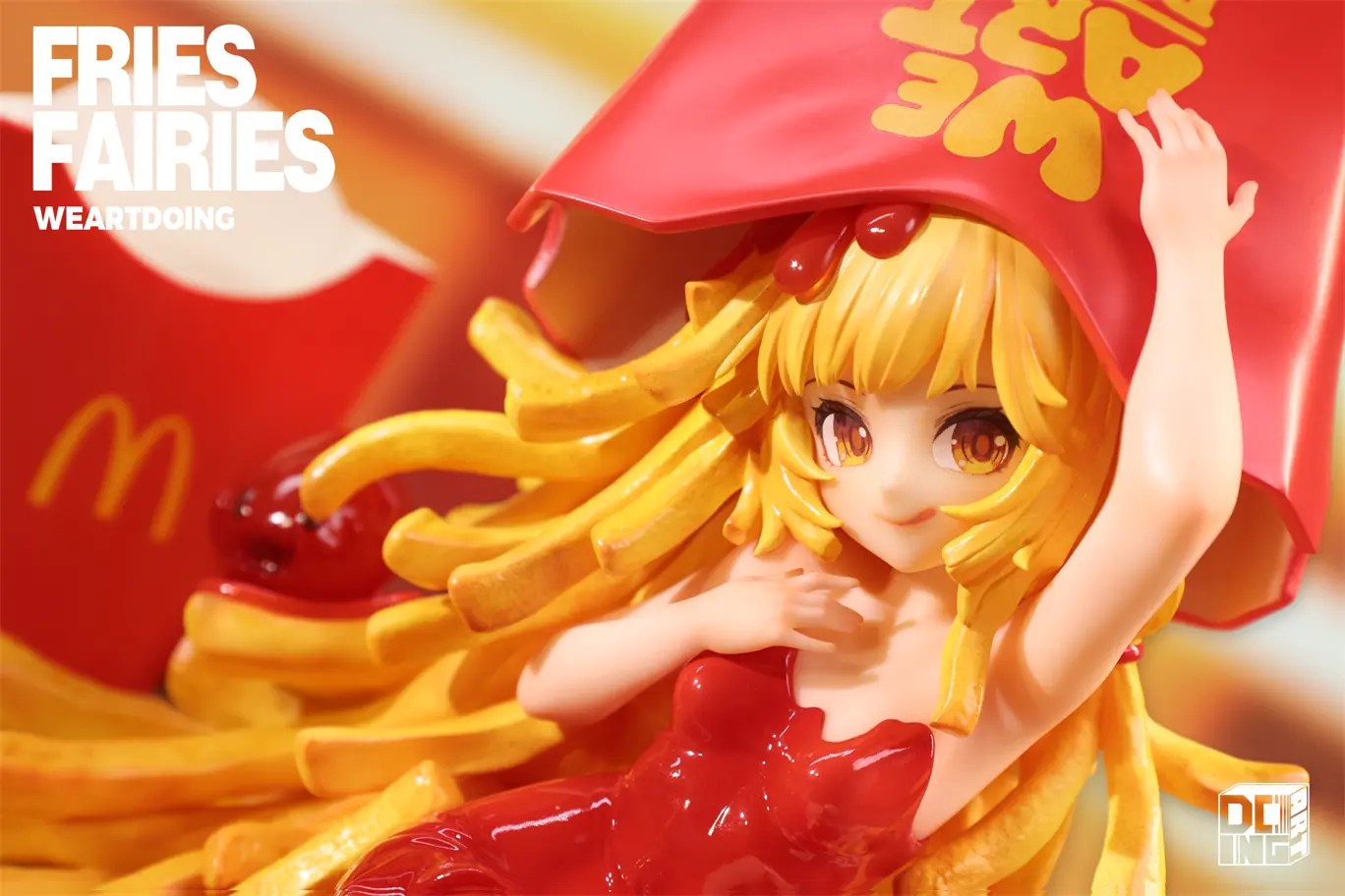 WeArtDoing Studio - Sleeping Beauty-Fries Fairies-Classic Ketchup & Fairies-Wasabi (Licensed)