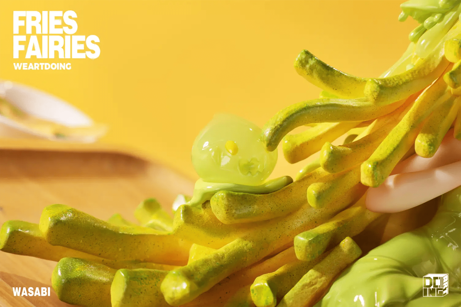 WeArtDoing Studio - Sleeping Beauty-Fries Fairies-Classic Ketchup & Fairies-Wasabi (Licensed)