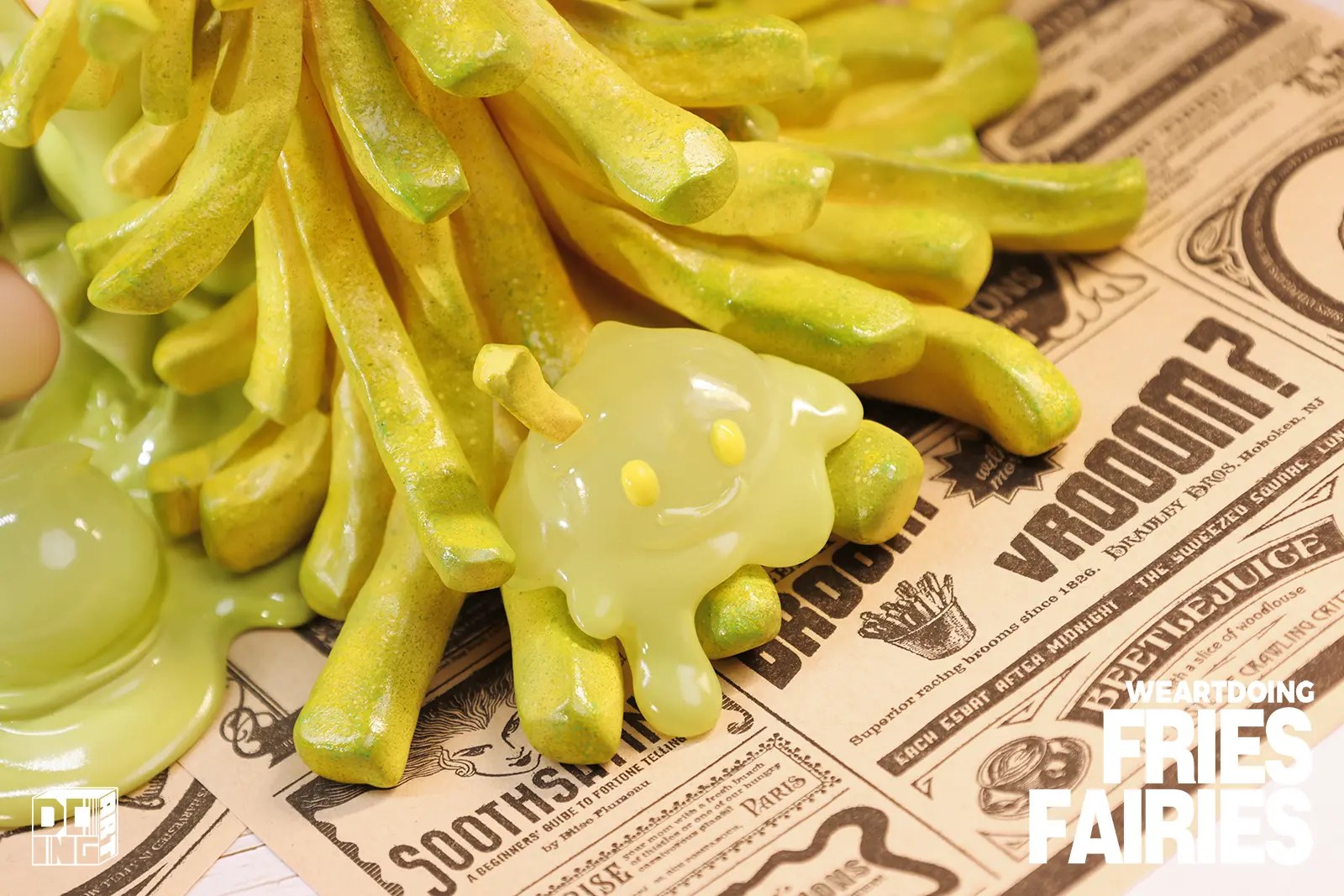 WeArtDoing Studio - Sleeping Beauty-Fries Fairies-Classic Ketchup & Fairies-Wasabi (Licensed)