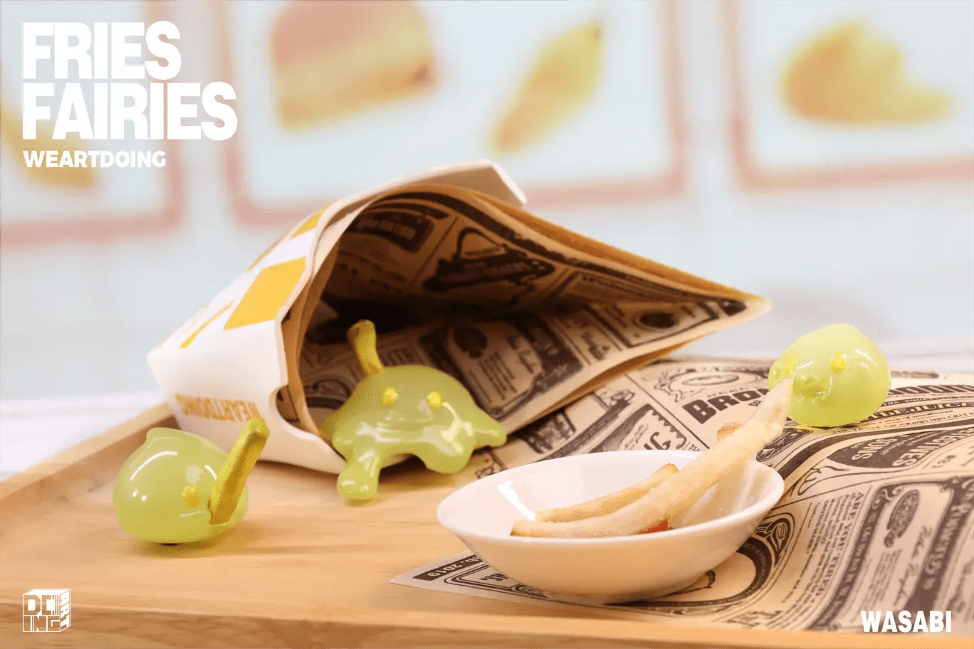 WeArtDoing Studio - Sleeping Beauty-Fries Fairies-Classic Ketchup & Fairies-Wasabi (Licensed)