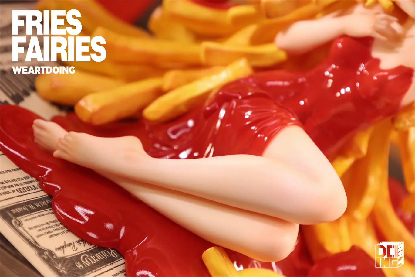 WeArtDoing Studio - Sleeping Beauty-Fries Fairies-Classic Ketchup & Fairies-Wasabi (Licensed)