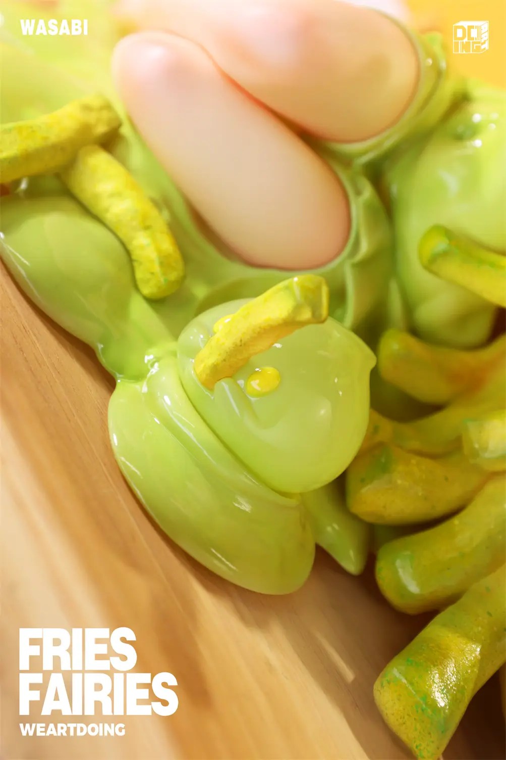 WeArtDoing Studio - Sleeping Beauty-Fries Fairies-Classic Ketchup & Fairies-Wasabi (Licensed)