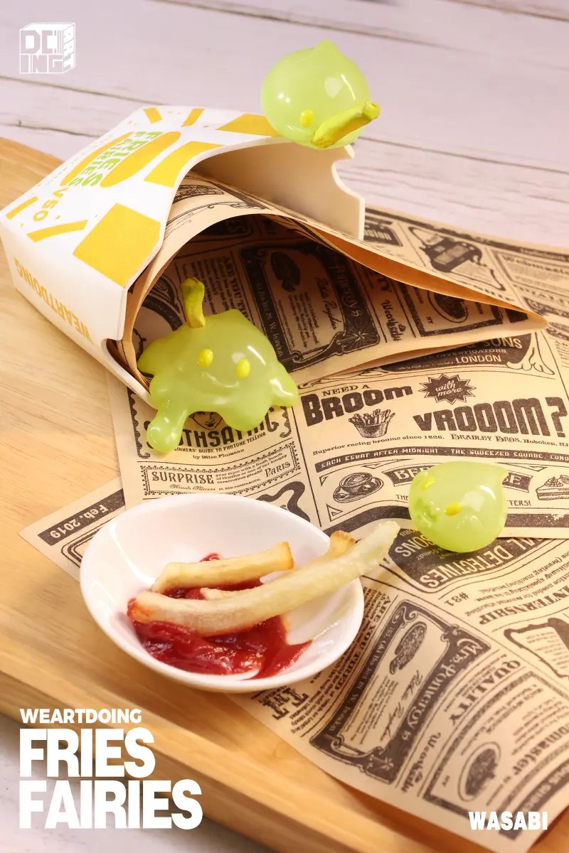 WeArtDoing Studio - Sleeping Beauty-Fries Fairies-Classic Ketchup & Fairies-Wasabi (Licensed)