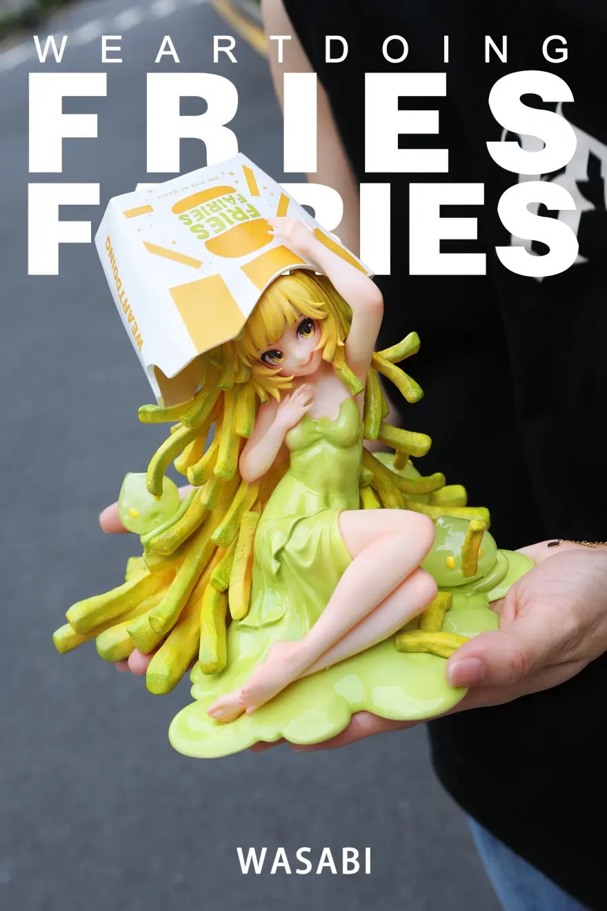 WeArtDoing Studio - Sleeping Beauty-Fries Fairies-Classic Ketchup & Fairies-Wasabi (Licensed)