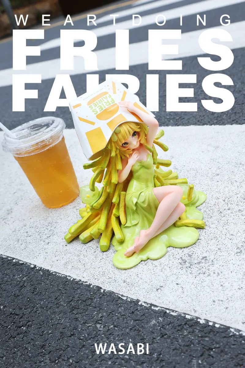WeArtDoing Studio - Sleeping Beauty-Fries Fairies-Classic Ketchup & Fairies-Wasabi (Licensed)