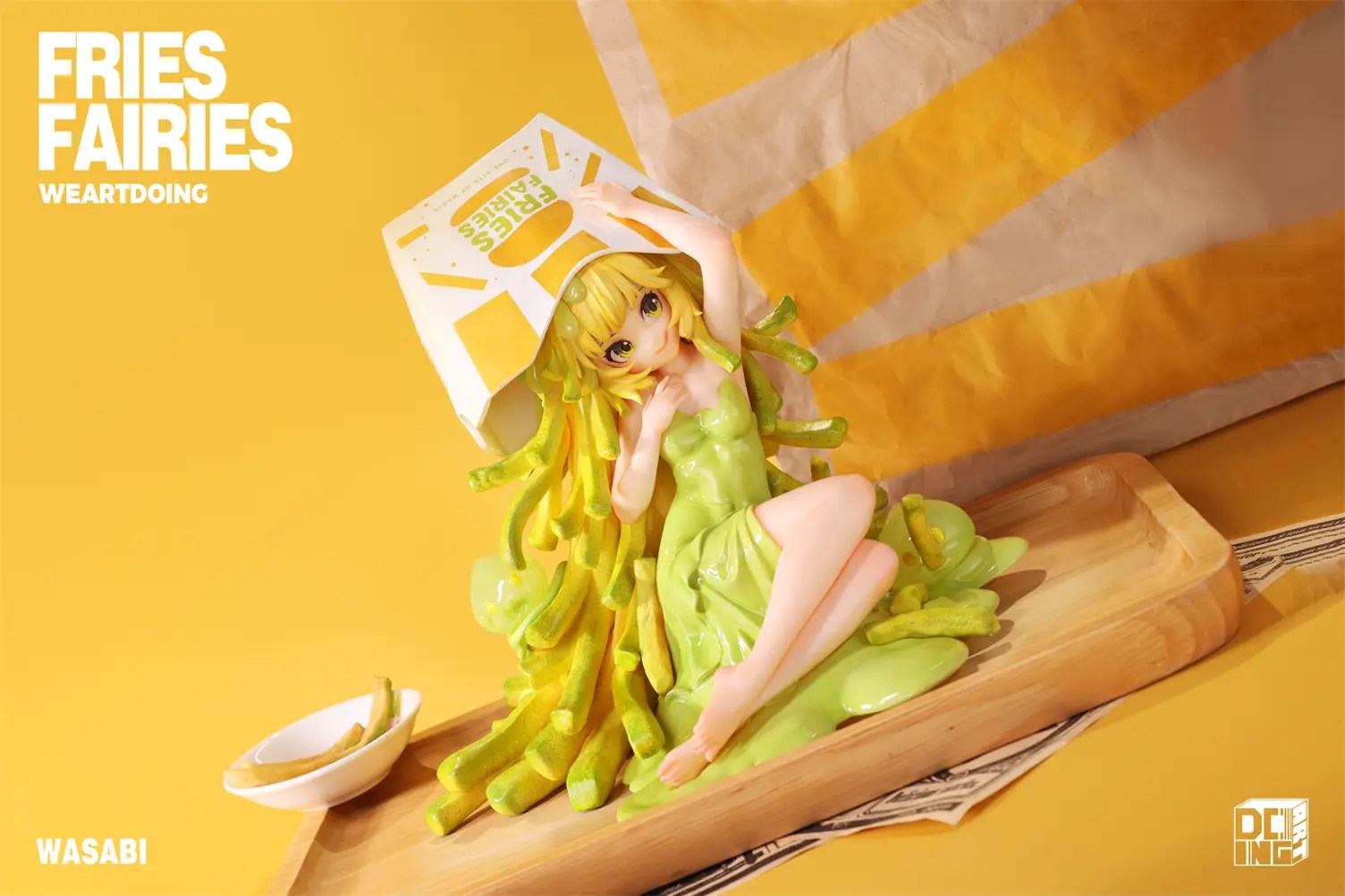 WeArtDoing Studio - Sleeping Beauty-Fries Fairies-Classic Ketchup & Fairies-Wasabi (Licensed)