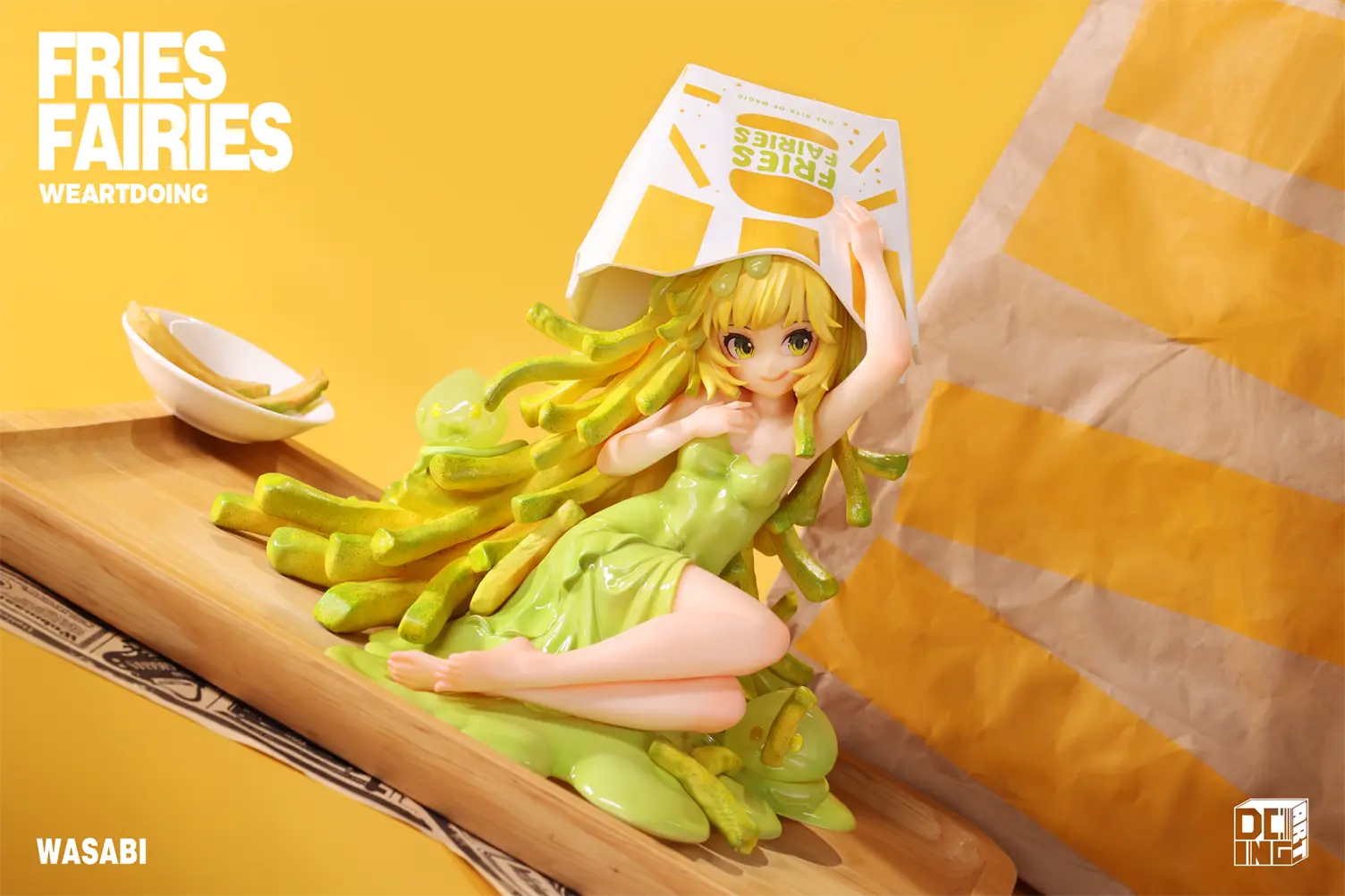 WeArtDoing Studio - Sleeping Beauty-Fries Fairies-Classic Ketchup & Fairies-Wasabi (Licensed)