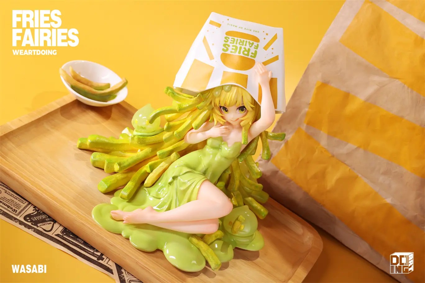 WeArtDoing Studio - Sleeping Beauty-Fries Fairies-Classic Ketchup & Fairies-Wasabi (Licensed)