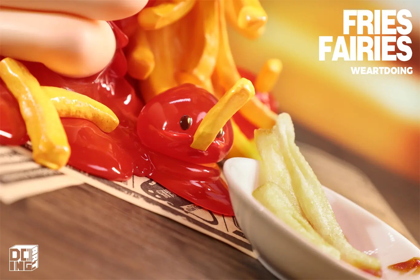 WeArtDoing Studio - Sleeping Beauty-Fries Fairies-Classic Ketchup & Fairies-Wasabi (Licensed)