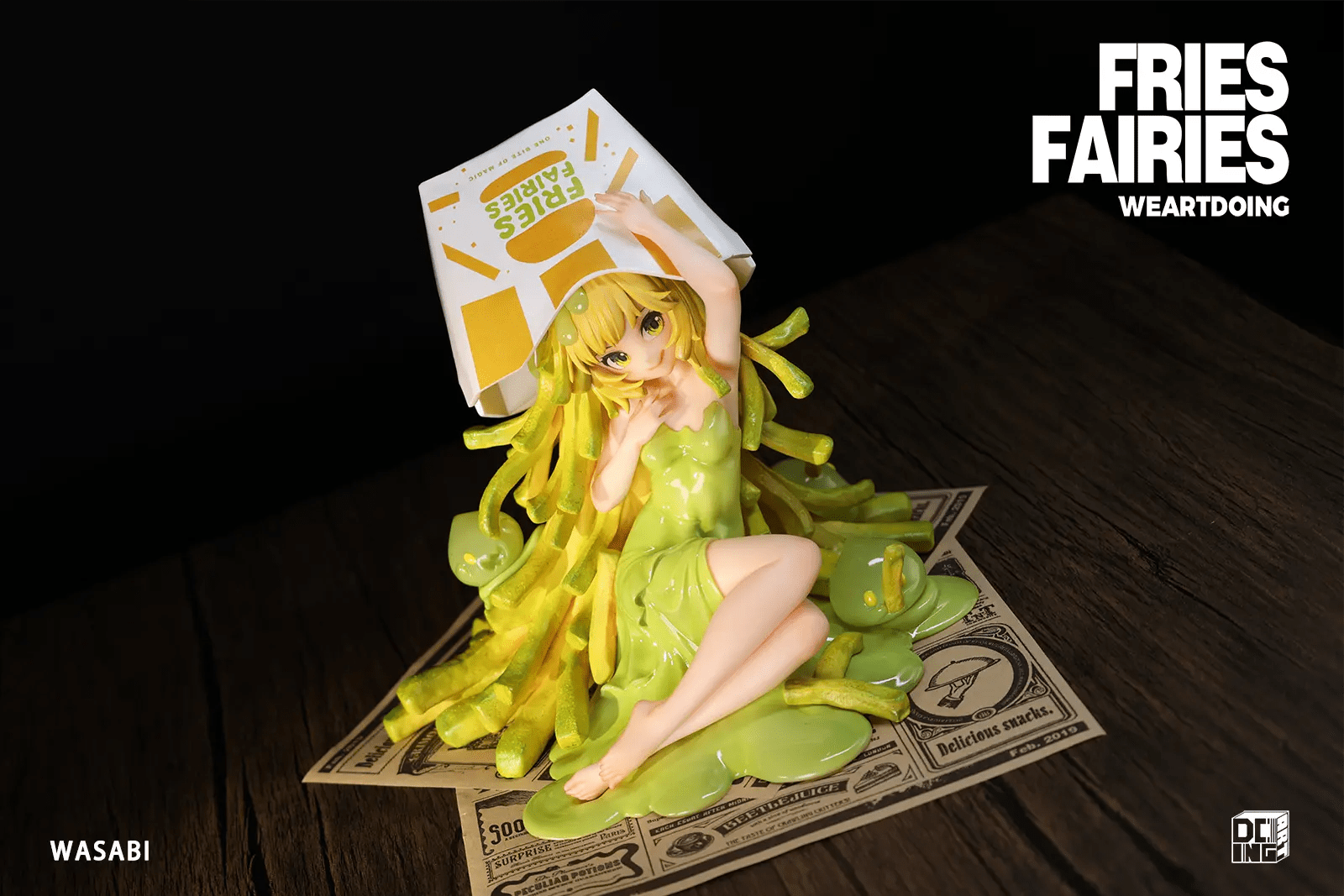 WeArtDoing Studio - Sleeping Beauty-Fries Fairies-Classic Ketchup & Fairies-Wasabi (Licensed)