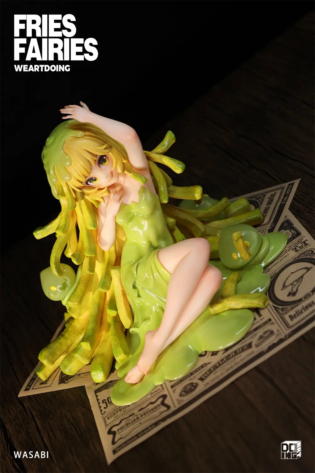 WeArtDoing Studio - Sleeping Beauty-Fries Fairies-Classic Ketchup & Fairies-Wasabi (Licensed)