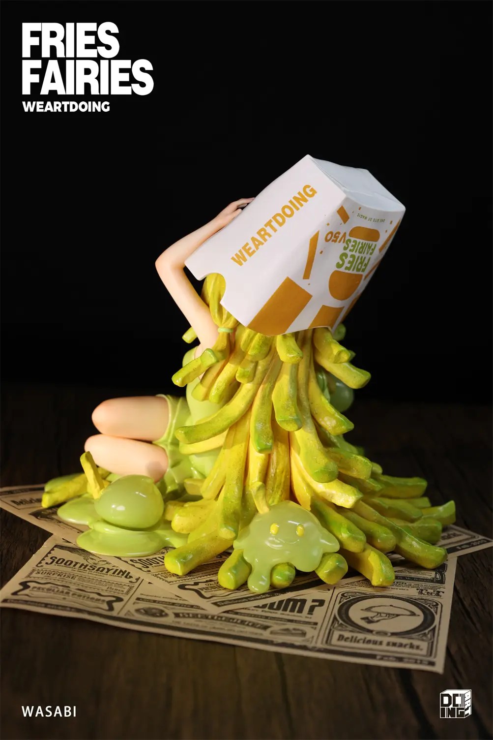 WeArtDoing Studio - Sleeping Beauty-Fries Fairies-Classic Ketchup & Fairies-Wasabi (Licensed)