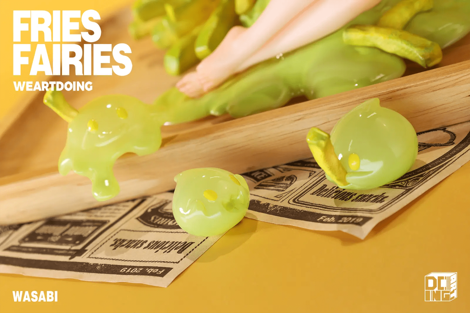 WeArtDoing Studio - Sleeping Beauty-Fries Fairies-Classic Ketchup & Fairies-Wasabi (Licensed)