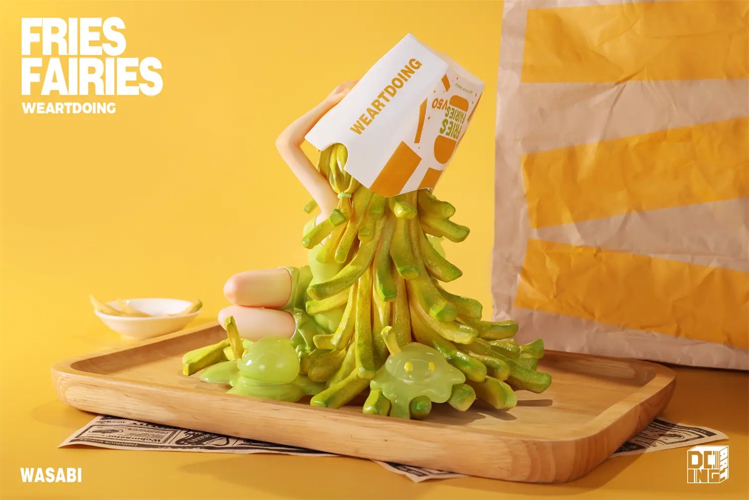 WeArtDoing Studio - Sleeping Beauty-Fries Fairies-Classic Ketchup & Fairies-Wasabi (Licensed)