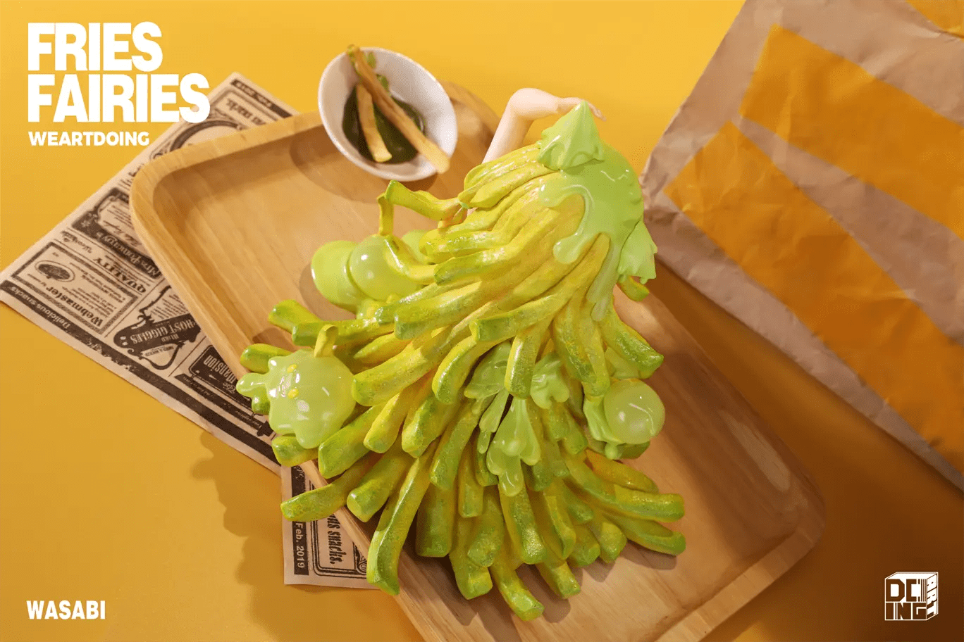 WeArtDoing Studio - Sleeping Beauty-Fries Fairies-Classic Ketchup & Fairies-Wasabi (Licensed)