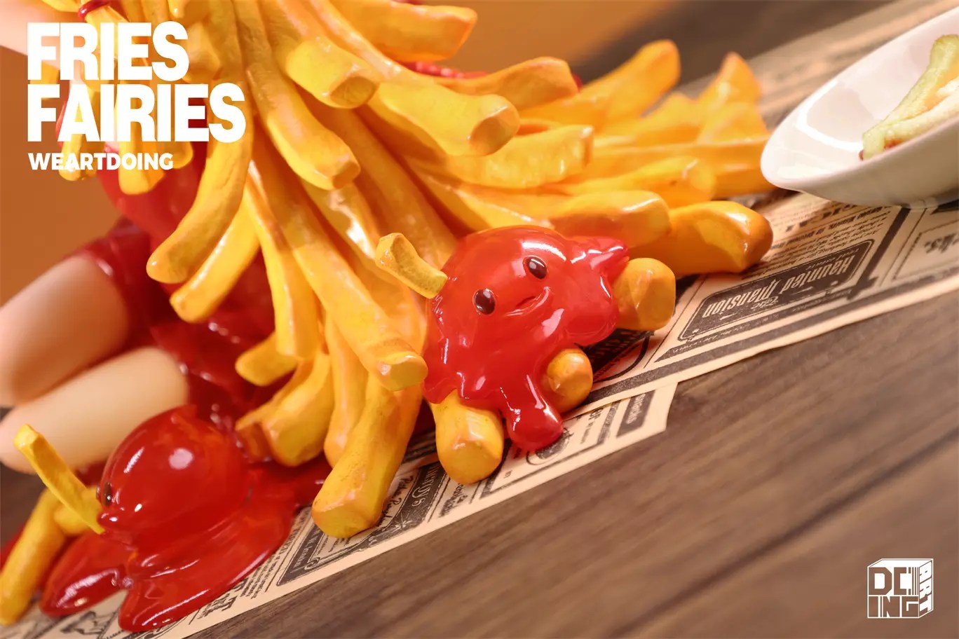 WeArtDoing Studio - Sleeping Beauty-Fries Fairies-Classic Ketchup & Fairies-Wasabi (Licensed)