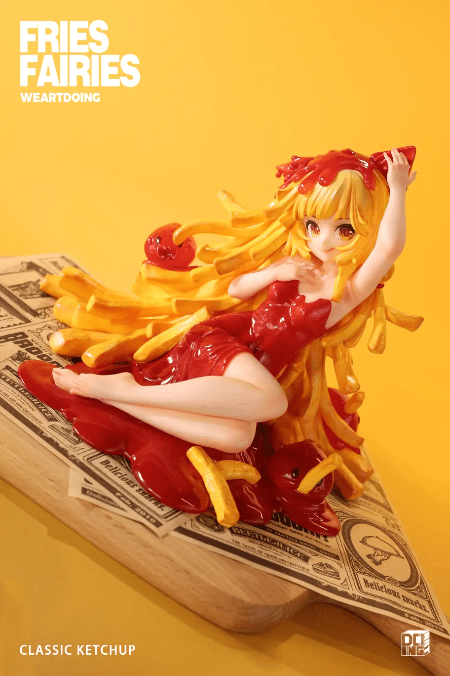 WeArtDoing Studio - Sleeping Beauty-Fries Fairies-Classic Ketchup & Fairies-Wasabi (Licensed)