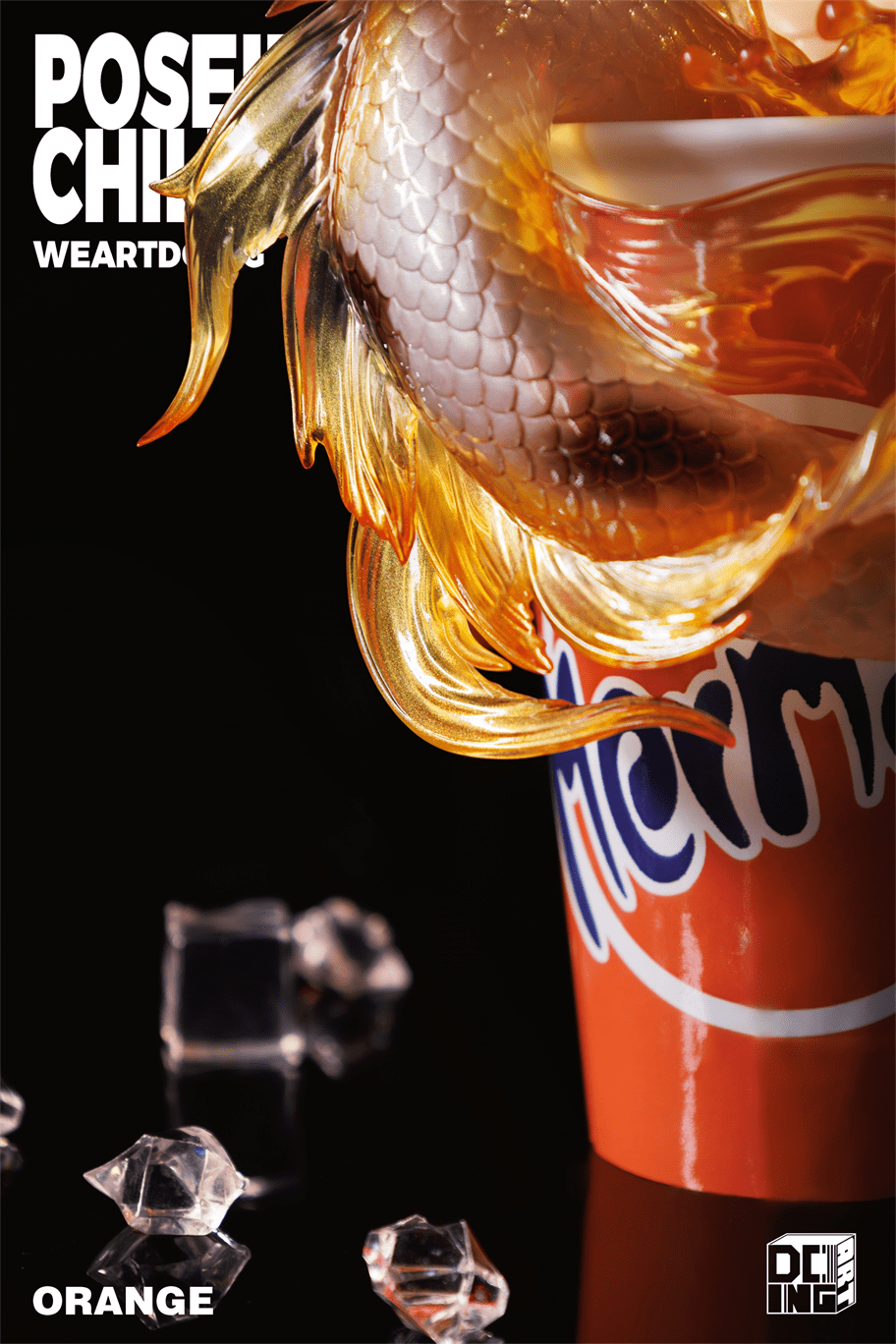 Weartdoing Studio - Original Poseidon%27s Chill-Red & Blue & Orange