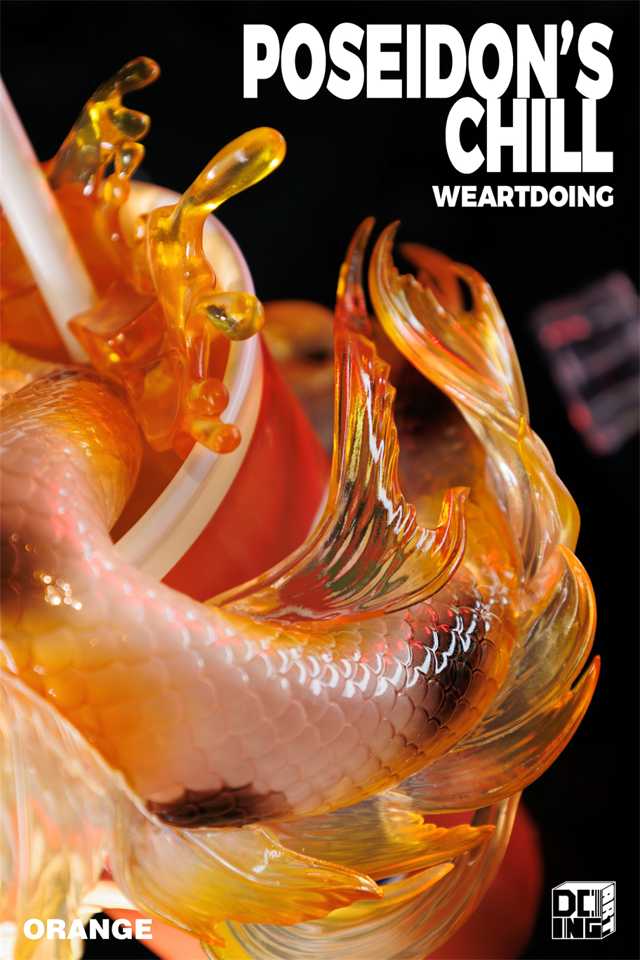 Weartdoing Studio - Original Poseidon%27s Chill-Red & Blue & Orange