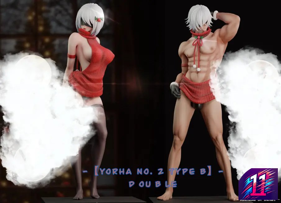 Whale Studio - Red Sweater 2B 1/4 Scale NieR: Automata