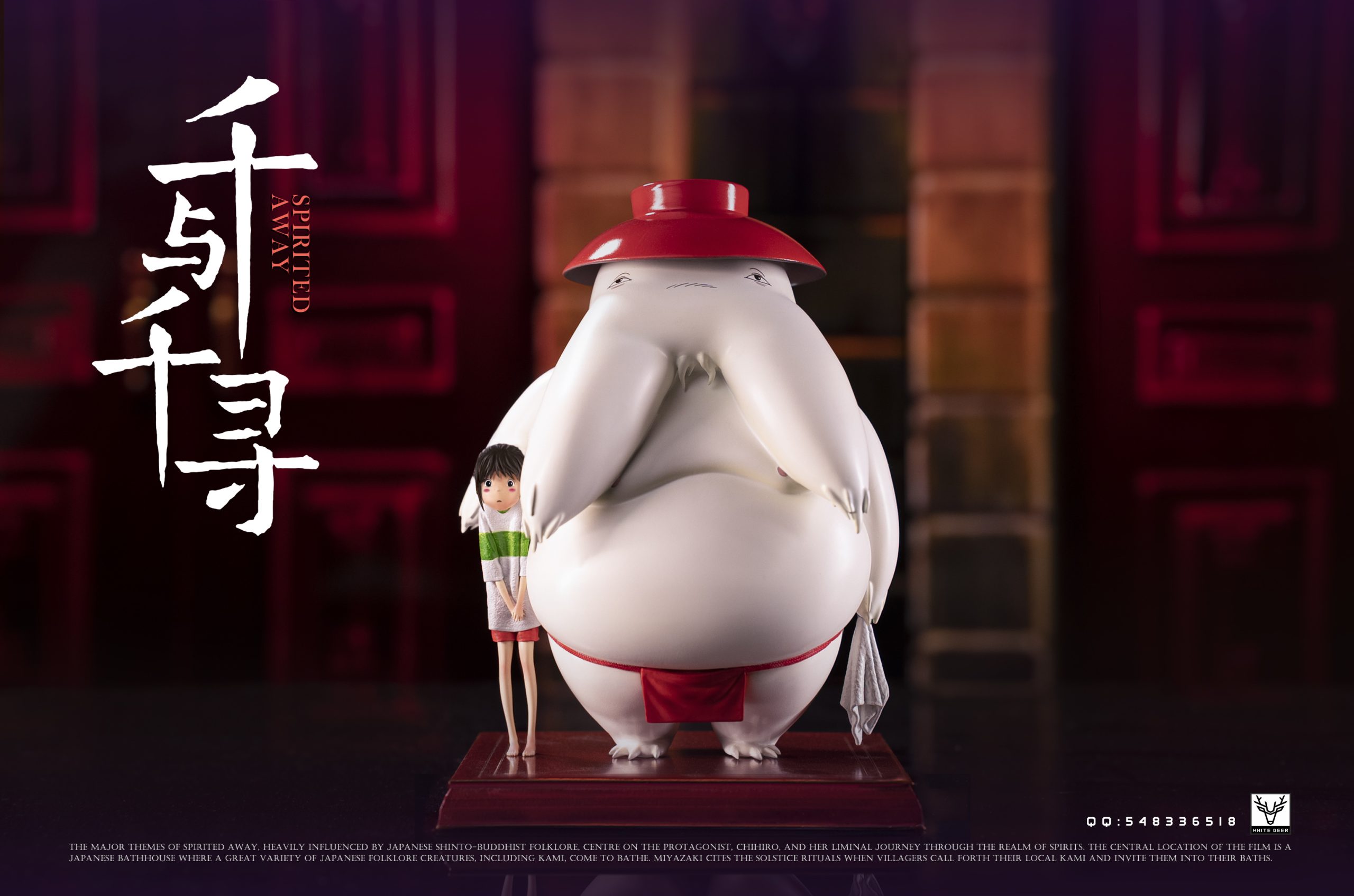 White Deer Studio - Spirited Away Chihiro and Radish Spirit