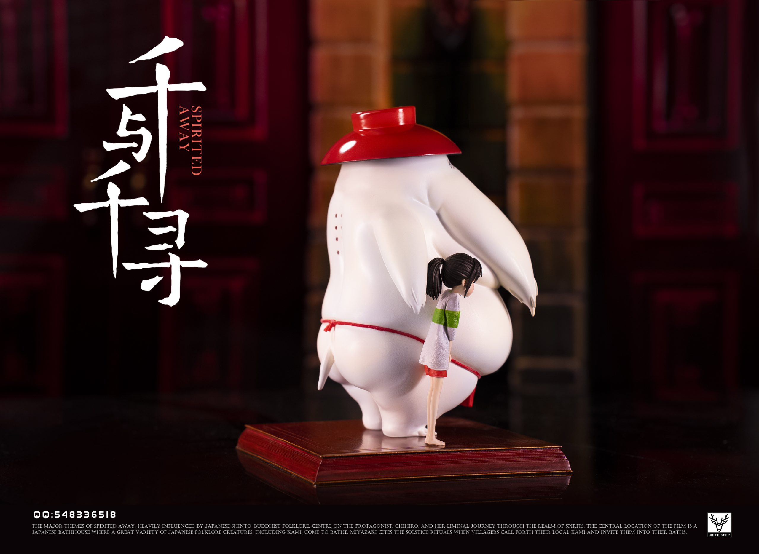 White Deer Studio - Spirited Away Chihiro and Radish Spirit