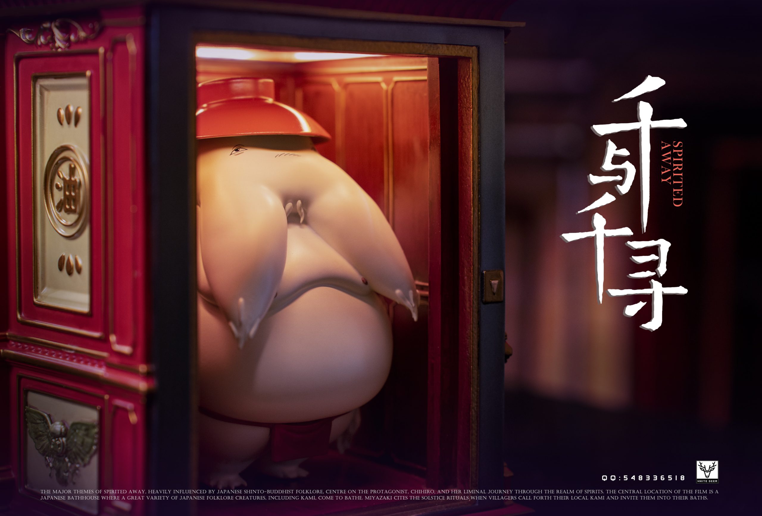 White Deer Studio - Spirited Away Chihiro and Radish Spirit