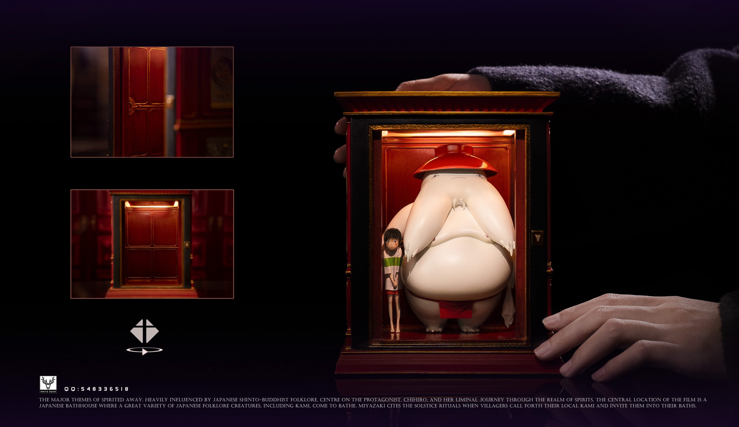 White Deer Studio - Spirited Away Chihiro and Radish Spirit