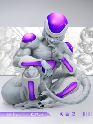 Wink Studio - Dragon Ball sitting posture Dragon Ball #6 Frieza & Special Edition sitting posture Gold Frieza  Wink Studio - Dragon Ball sitting posture Dragon Ball #6 Frieza & Special Edition sitting posture Gold Frieza 