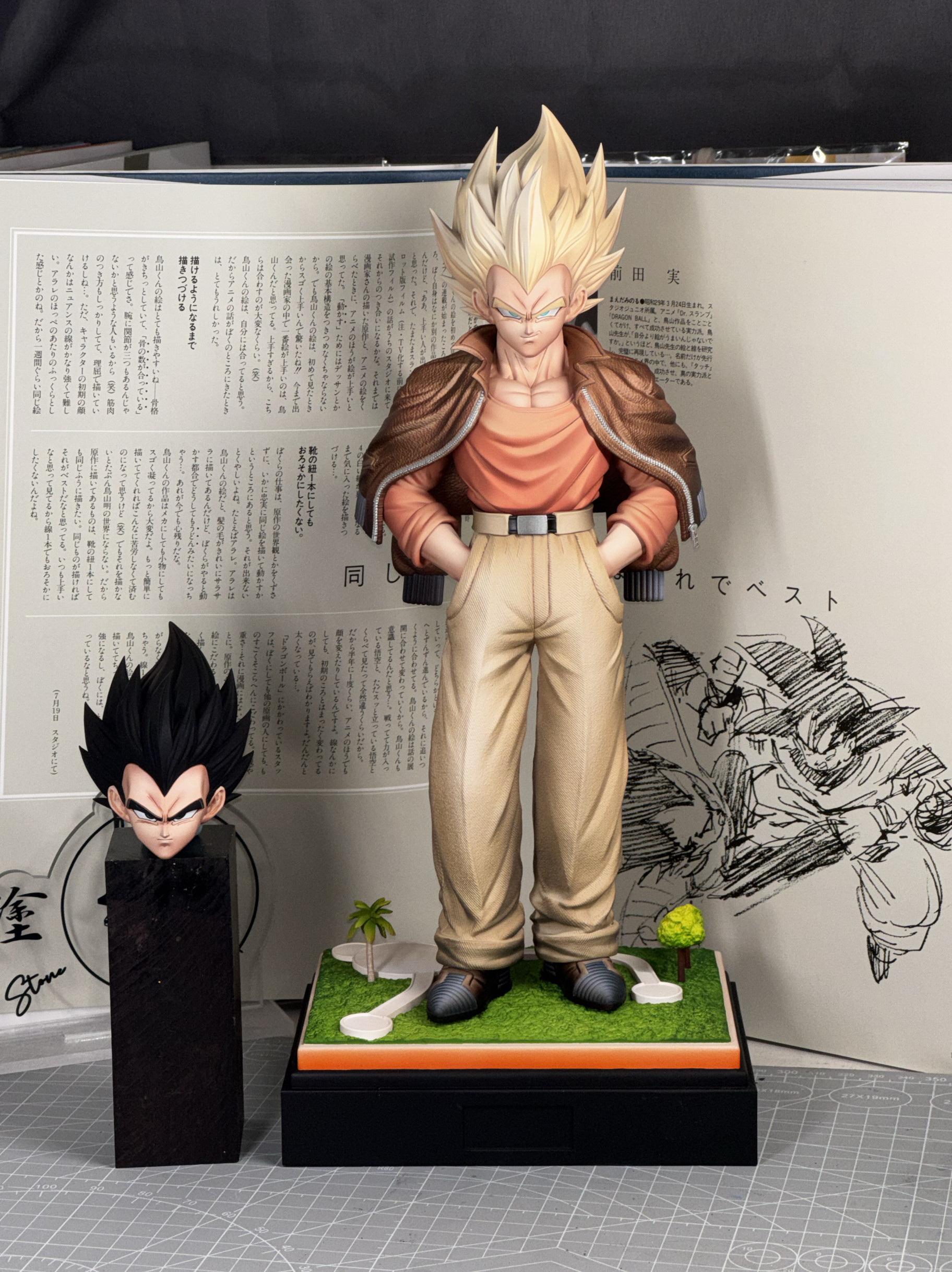 Wish Studio - Casual Wear Series #02 Vegeta X #03 Bulla Dragon Ball
