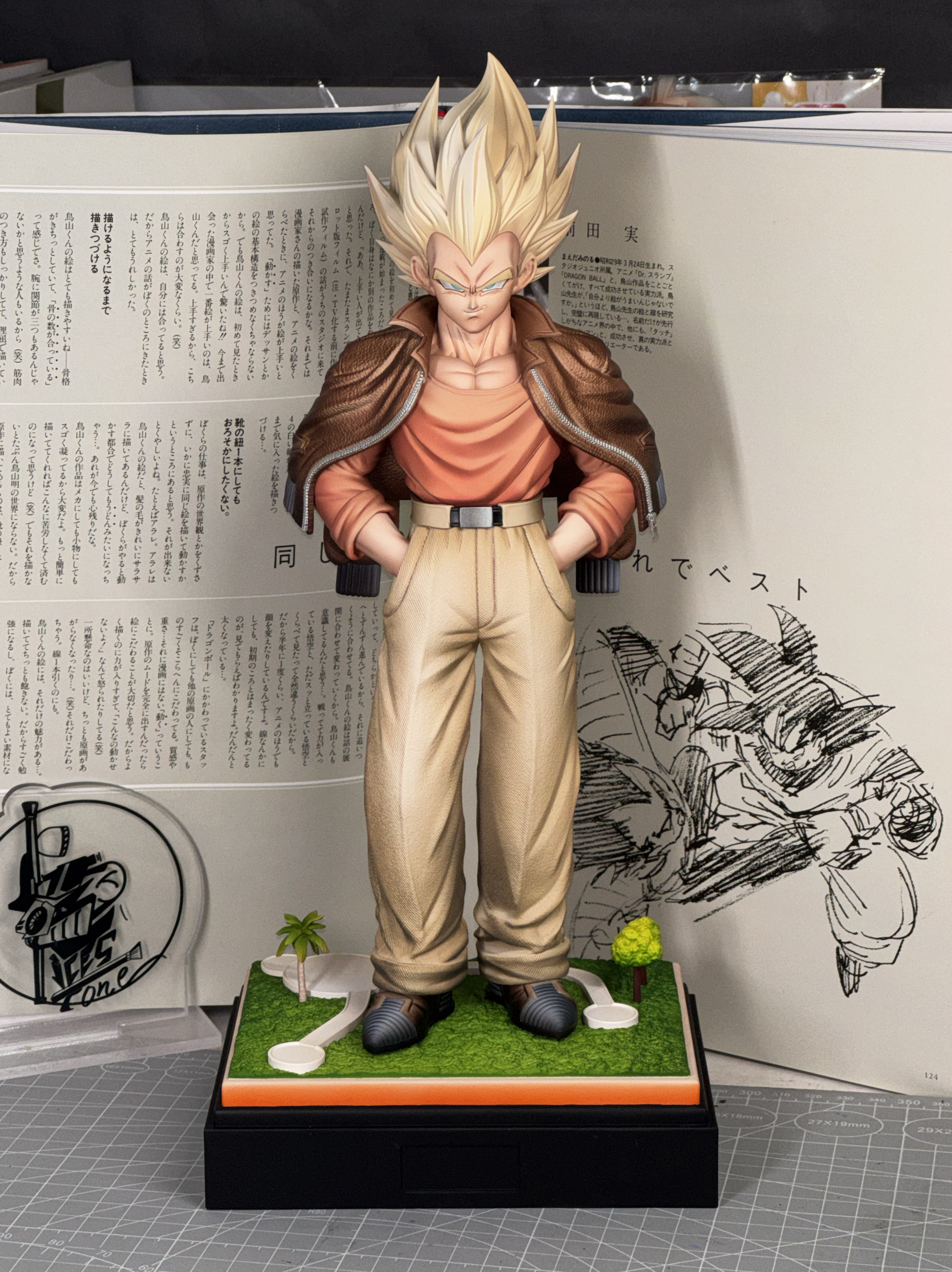Wish Studio - Casual Wear Series #02 Vegeta X #03 Bulla Dragon Ball