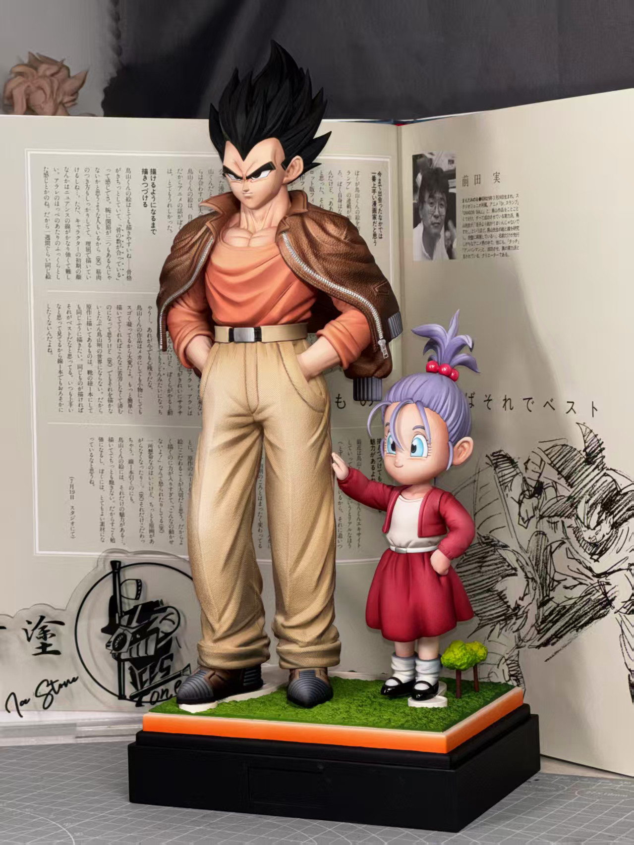Wish Studio - Casual Wear Series #02 Vegeta X #03 Bulla Dragon Ball