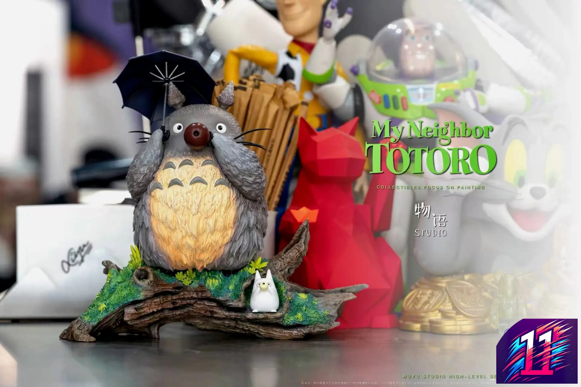 Wu Yu Studio - Totoro Playing the Flute My Neighbor Totoro