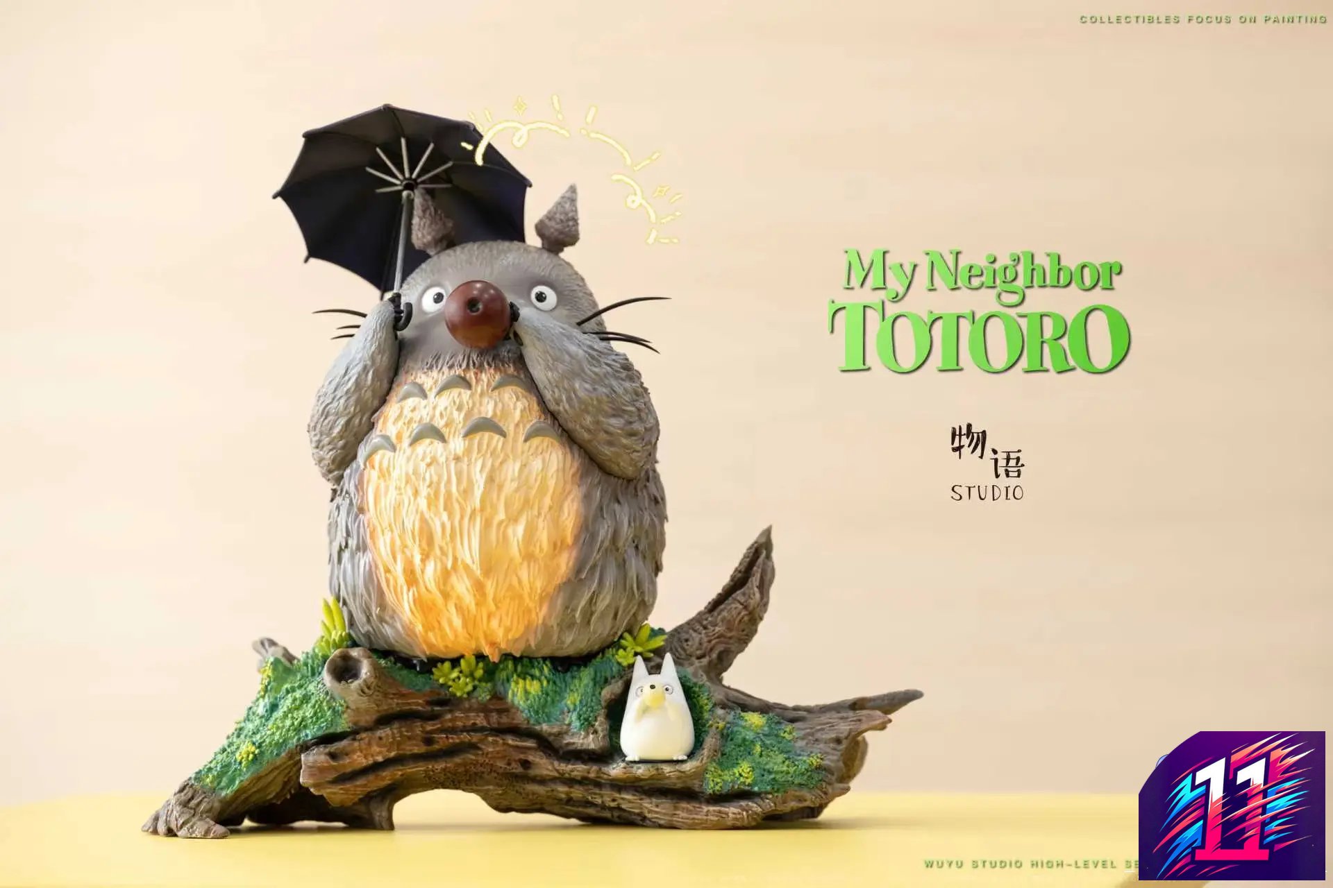 Wu Yu Studio - Totoro Playing the Flute My Neighbor Totoro