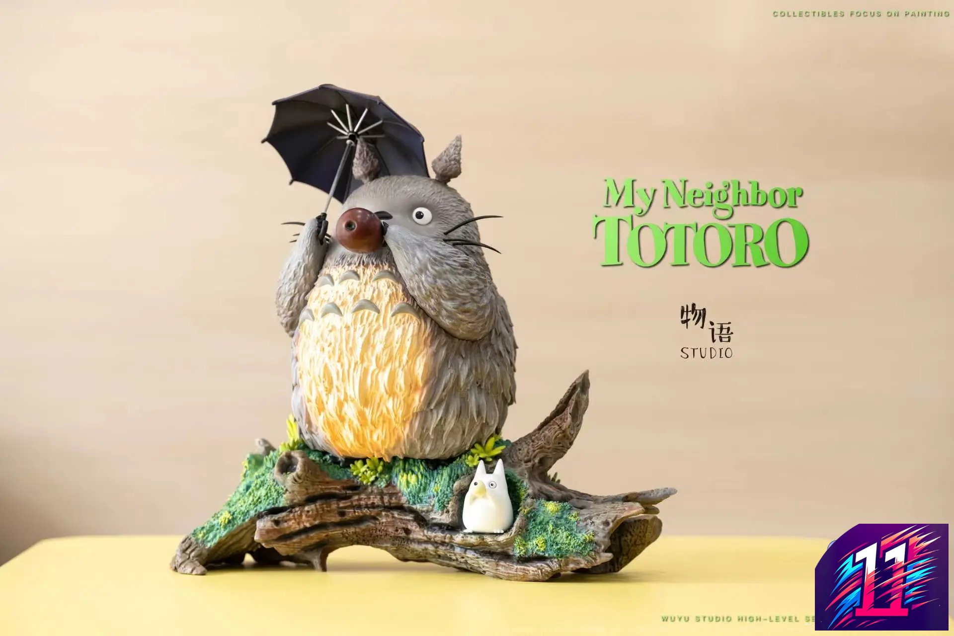 Wu Yu Studio - Totoro Playing the Flute My Neighbor Totoro