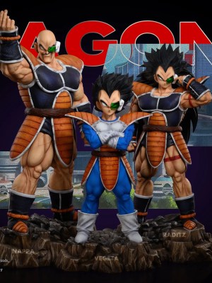 T-REX Studio - Dragon Ball Character Biography The Three Invaders Vegeta & Raditz & Nappa T-REX Studio - Dragon Ball Character Biography The Three Invaders Vegeta & Raditz & Nappa
