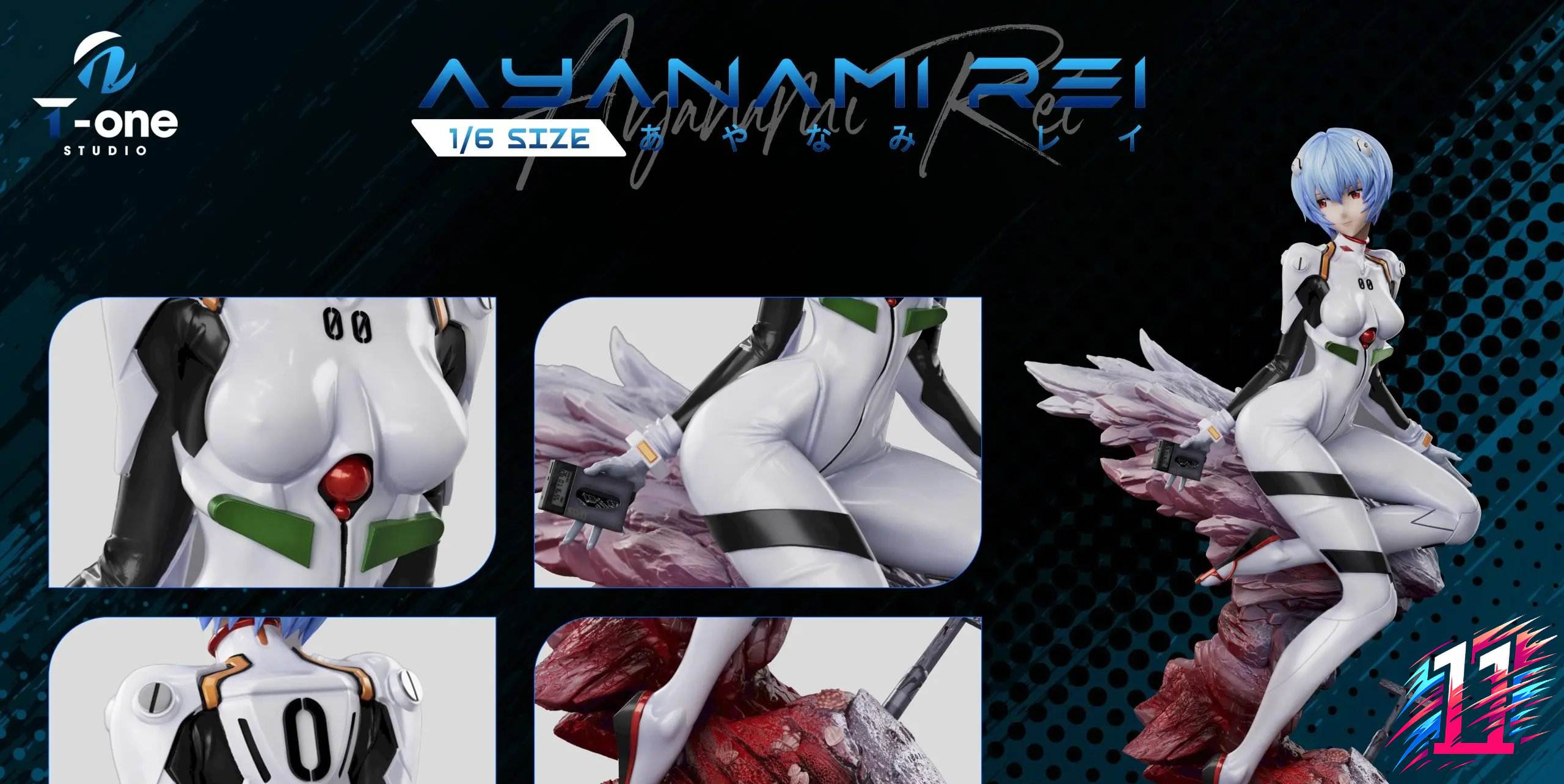 T-one Studio - Ayanami Rei Neon Genesis Evangelion