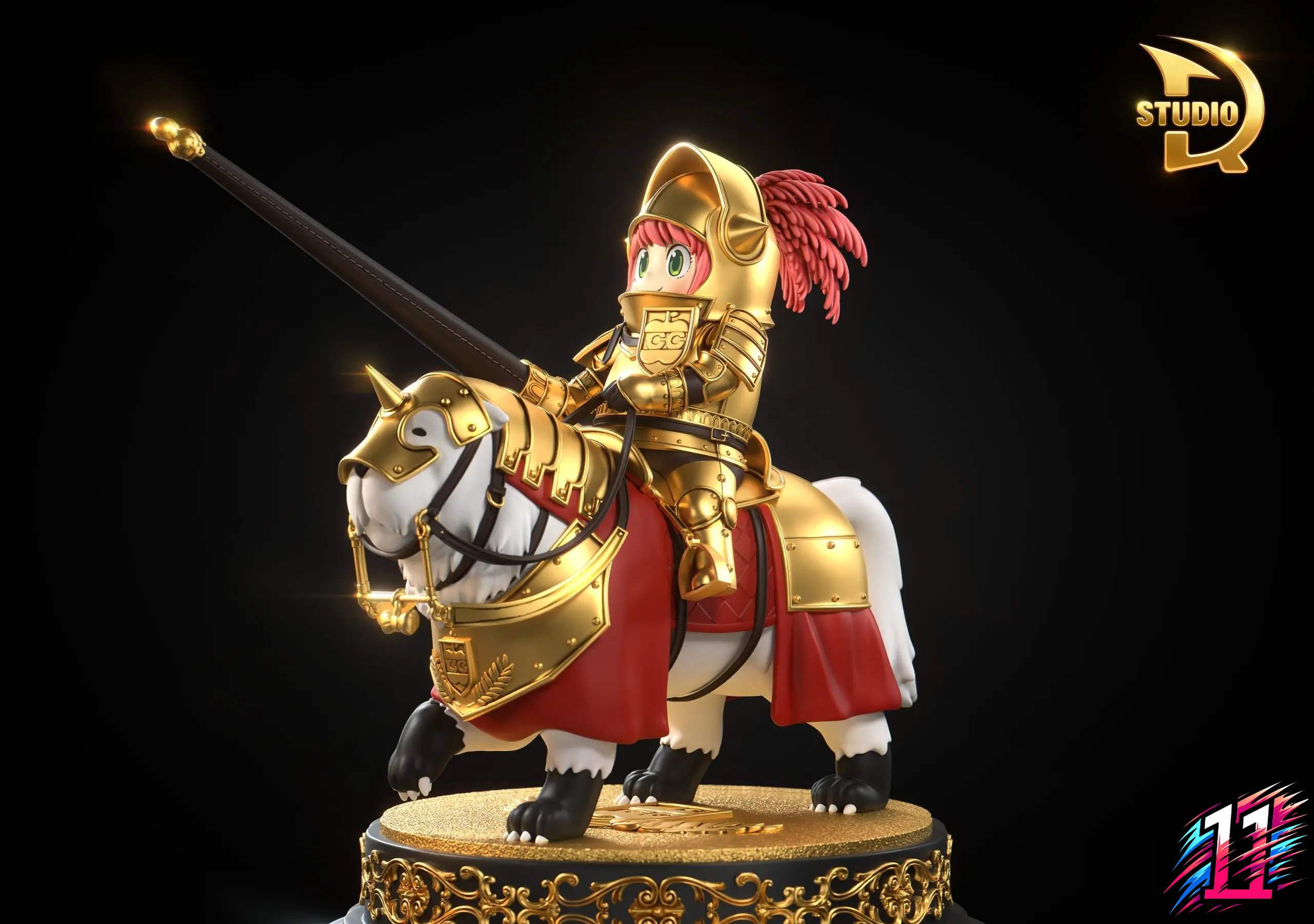 TDR Studio - Anya Golden Knight Year of the Horse Spy x Family