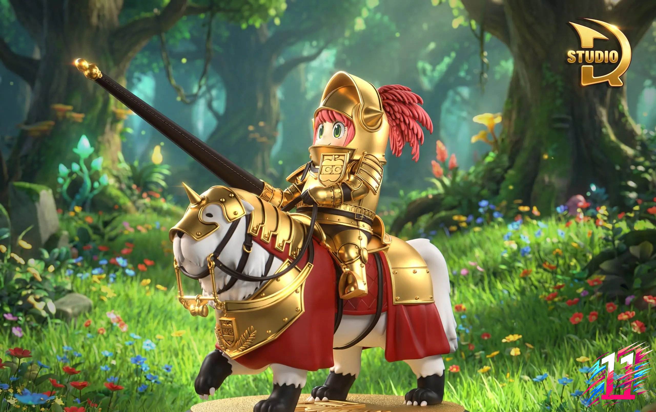 TDR Studio - Anya Golden Knight Year of the Horse Spy x Family
