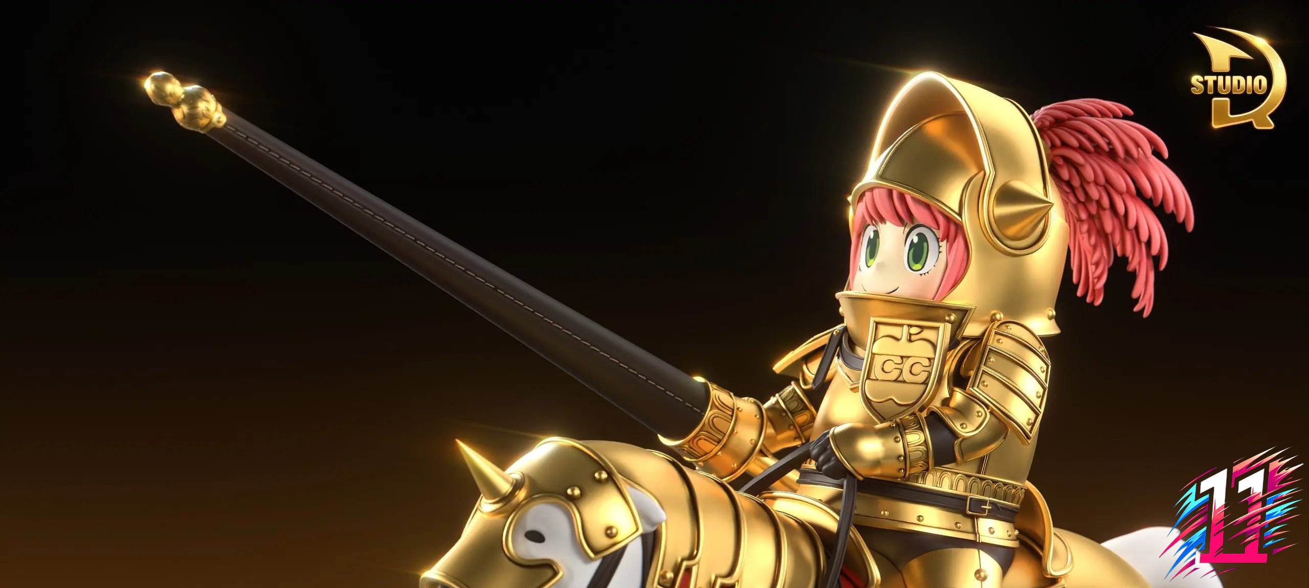 TDR Studio - Anya Golden Knight Year of the Horse Spy x Family